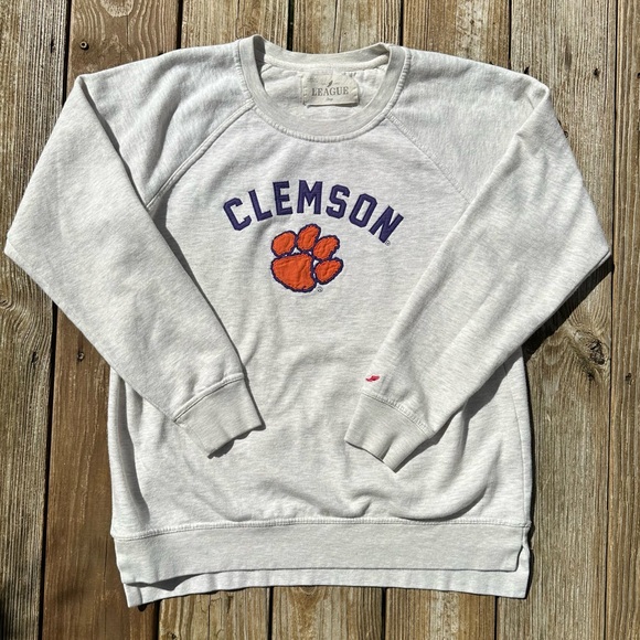 Clemson Embroidered Crewneck Sweatshirt - Picture 1 of 4